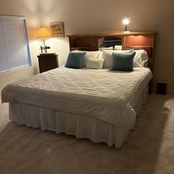 King Bed Frame And Mattress 