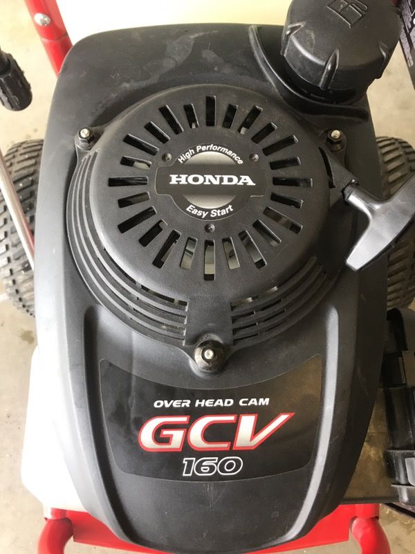 Troy Bilt GCV 160 Gas Honda Engine Pressure Washer 2600 PSI 2.3 GPM for