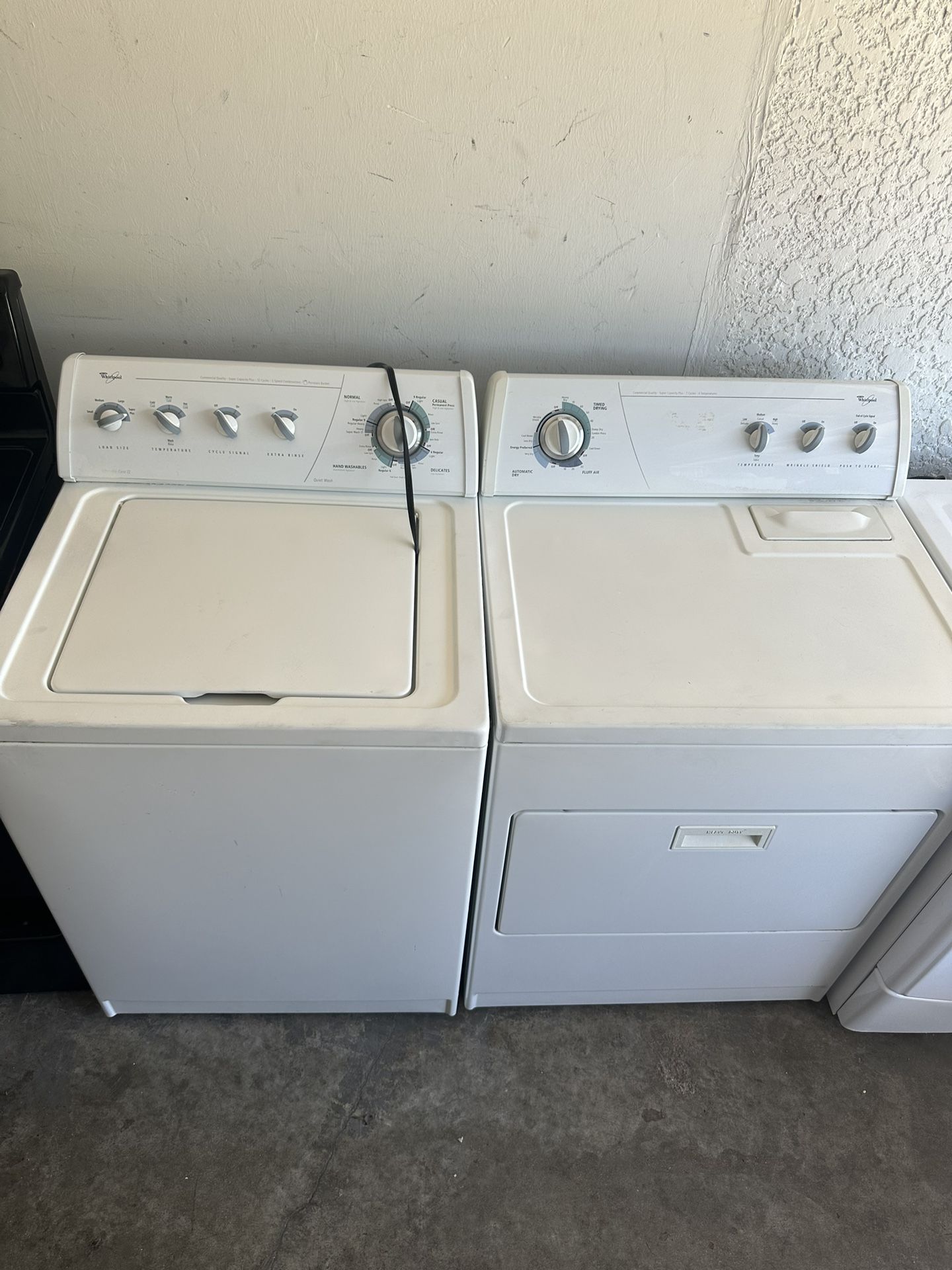 Whirlpool Washer&Dryer Set