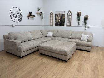 Large Cream Sectional Couch Free Delivery