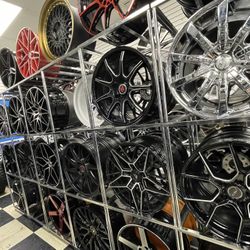 RIMS IN STOCK TODAY••••FINANCE AVAILABLE ••••$0 DOWN 120  DAYS TO PAY OFF •••NO INTEREST •••••4931 WW INDIAN BEST DEALS IN THE AREA!   NEED TIRES?? WE
