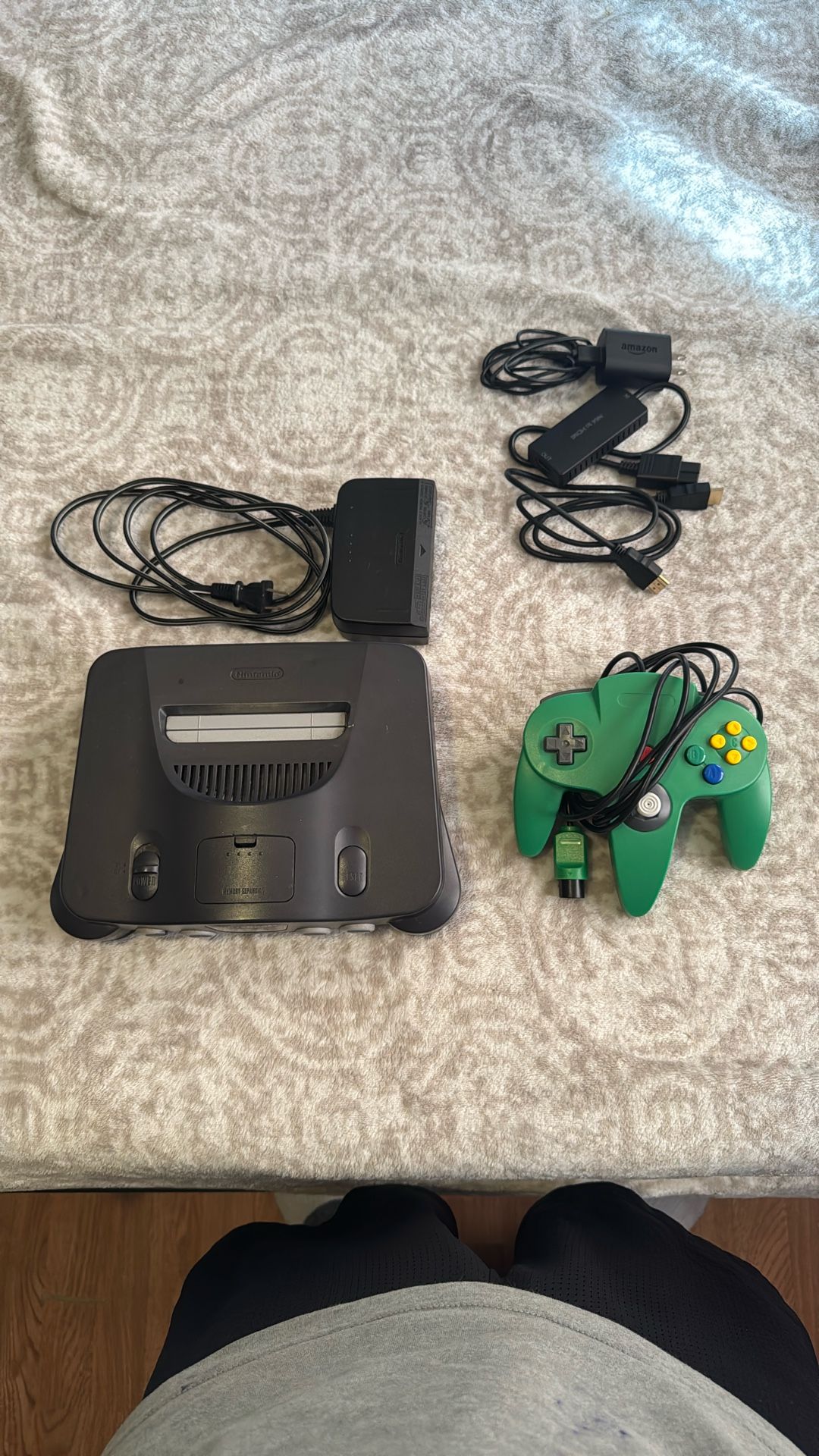Nintendo 64 Console With Controller