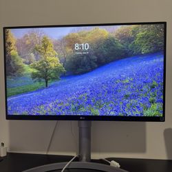 LG 27UL650-W 27” 4K UHD Monitor – HDR10, IPS, Adjustable Stand