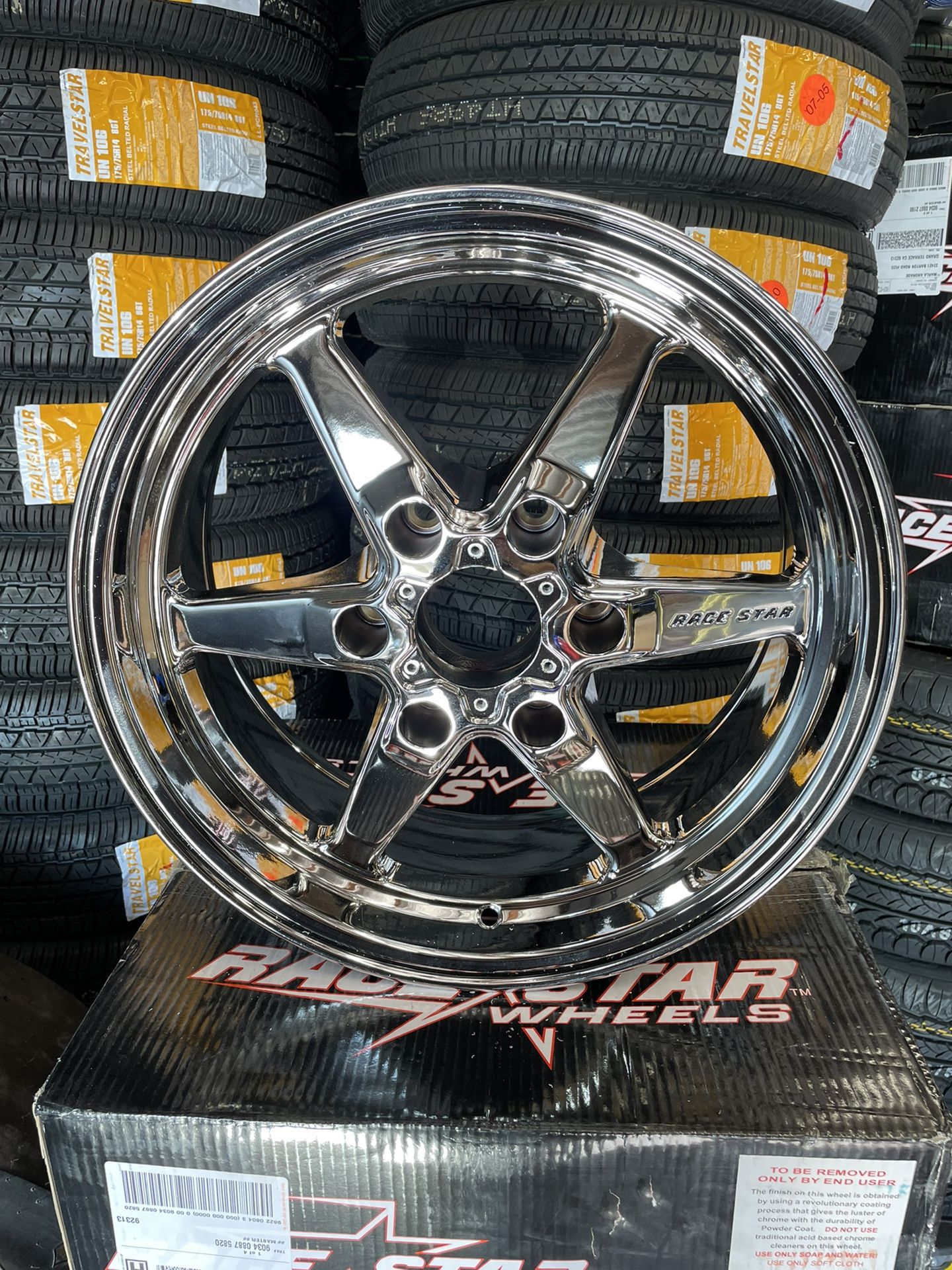 RACESTARS FOR SILVERADO DRAG PACK $1,400 NEW CHROME 17x7 FRONTS 17x9.5 REARS RACE PACK 6x5.5" RACE STARS WELDS SIERRA