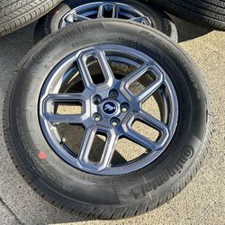 WE INSTALL 2025 Ford Maverick 17" Wheels OEM BRONCO SPORT RIMS R1PC1007AA 5x108 Tires 225/65/17