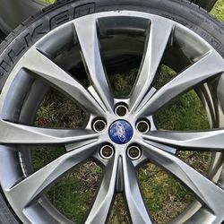 Ford edge oem wheels and tires 21