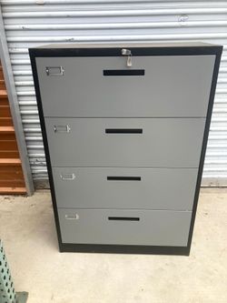 Brand new filing cabinet. 36 wide by 54 tall by 16 deep