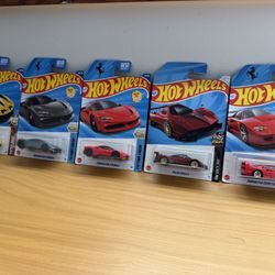 Hot Wheels Set of 5 