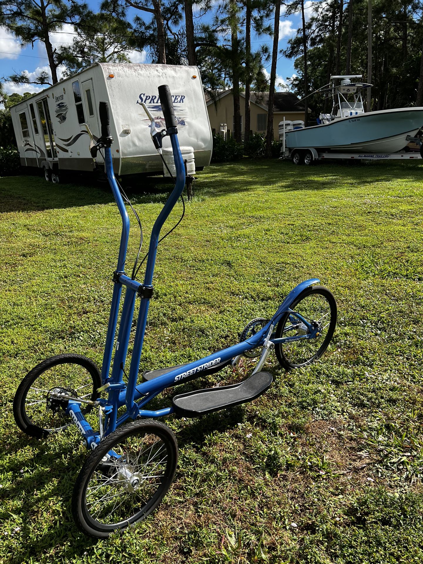 Street strider elliptical bike