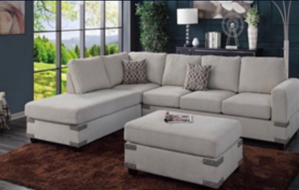 Modern Sectionals/ Sofas/ Loveseats/ Couches/ Seccionales/ Living Room Furnitures In Box// Finance Available Only $49 Down(SAME DAY DELIVERY AVAILABLE