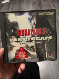 Biohazard 3 Last Escape PS1 Japanese Version
