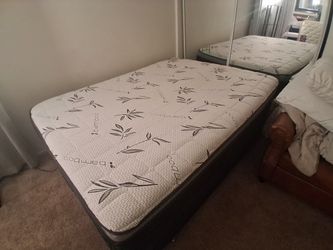 Queen Mattress Orthopedic Bamboo 