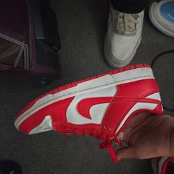 red/white  Nike 