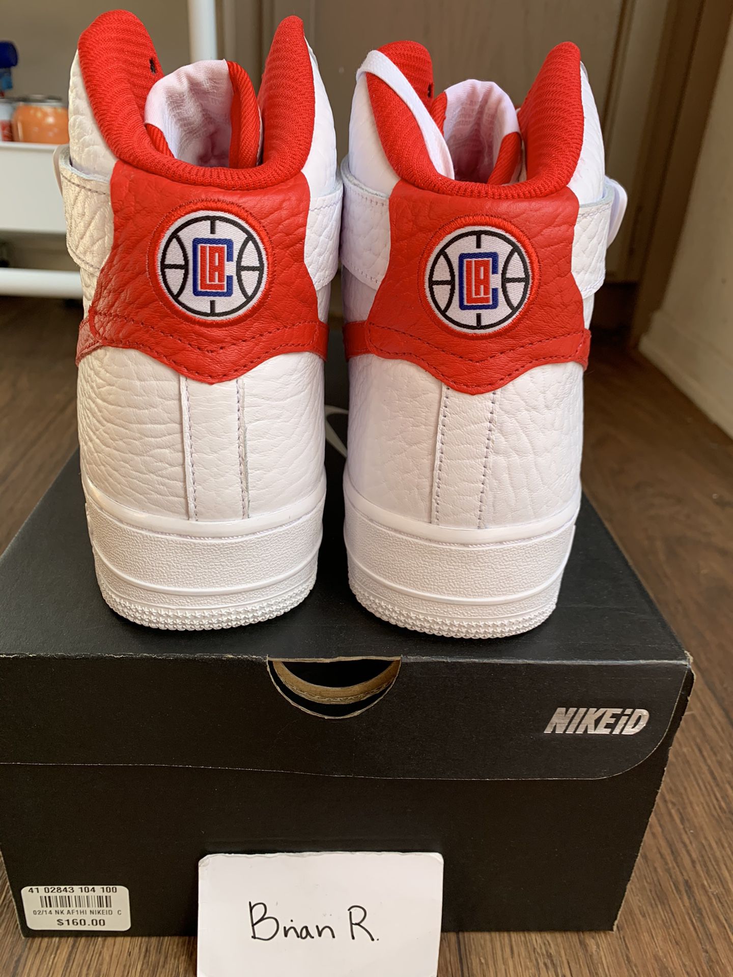 Nike Air Force 1 LA Clippers men’s shoe size 10 Brand New