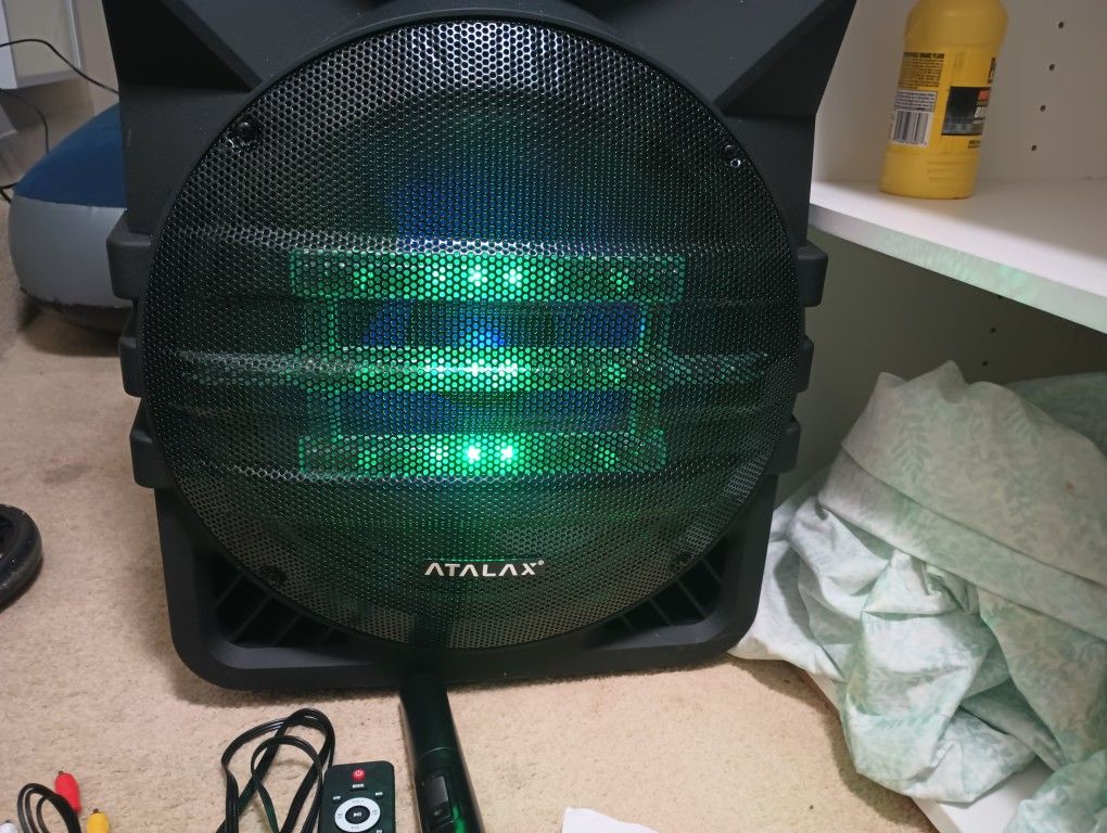 Atalax Karaoke Bluetooth Speaker