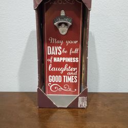 Bottle Opener With Catch Tray. New In box.