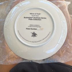 Budweiser Collectible Plate