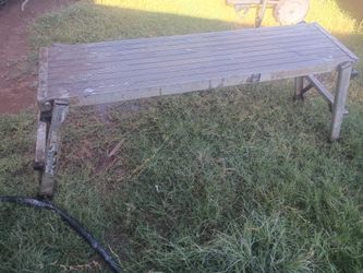 Heavy Duty Folding Portable Workbench – Metal $50 firm