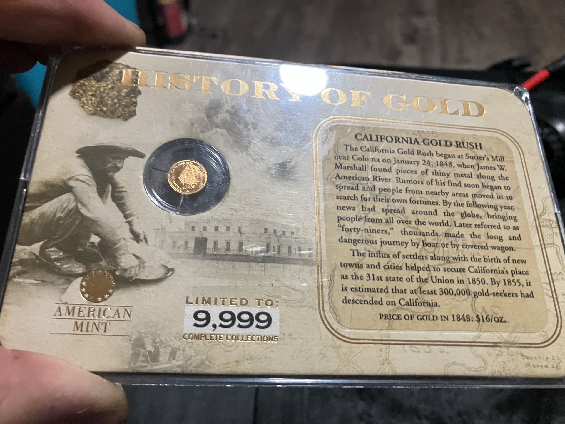 American Mint History Of Gold 14k