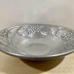 Vintage Wilton Armetale Pewter Server Ware 12”  Bowl | Gift for Her | Gift for Him
