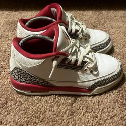 Jordan 3 Cardinal 