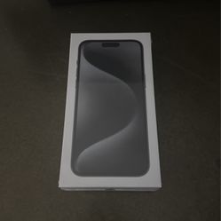 SEALED iPhone 15 Pro Max Brand New Unused