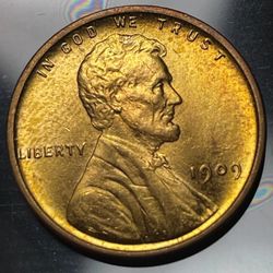 1909 V.D.B Wheat Penny