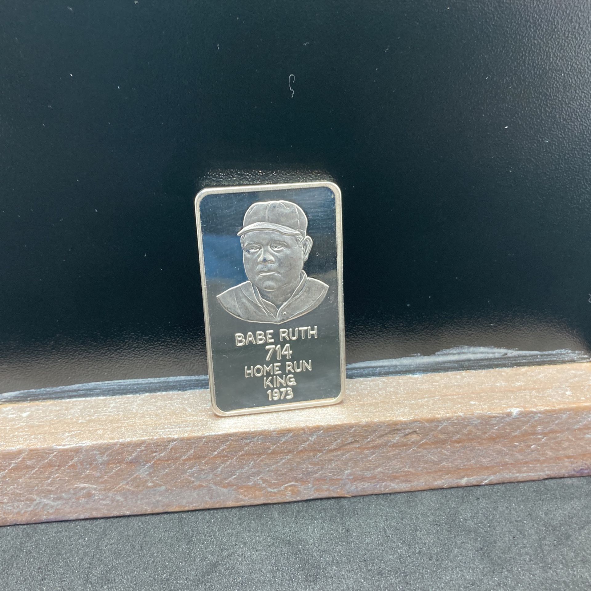 Babe Ruth One Troy Ounce .999 Silver - 1973 Limited Edition 1510/2000