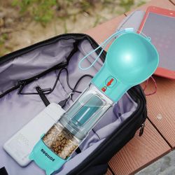 4 In 1 Portable Dog Water Bottle 