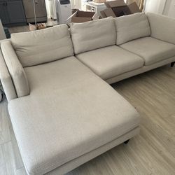 Gorgeous Cream Sectional Couch