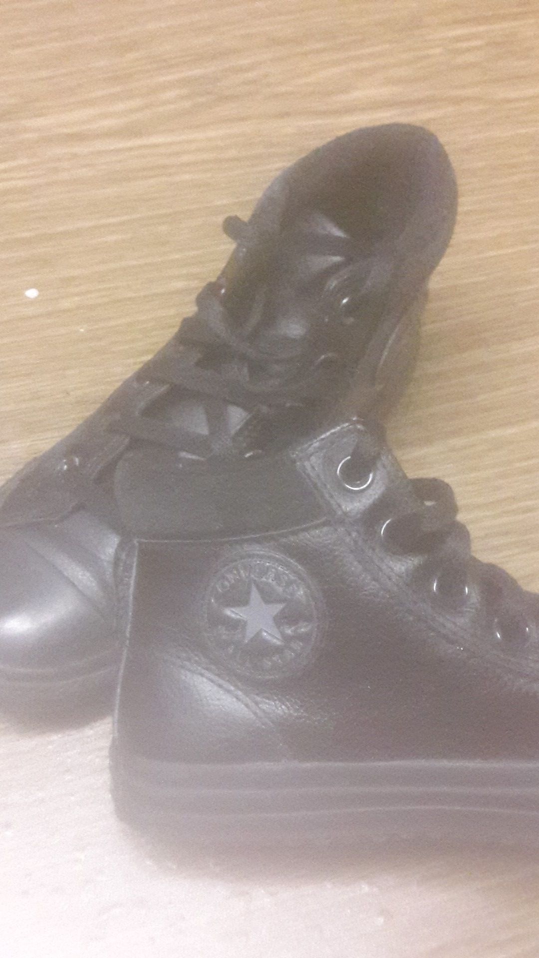 Leather converse