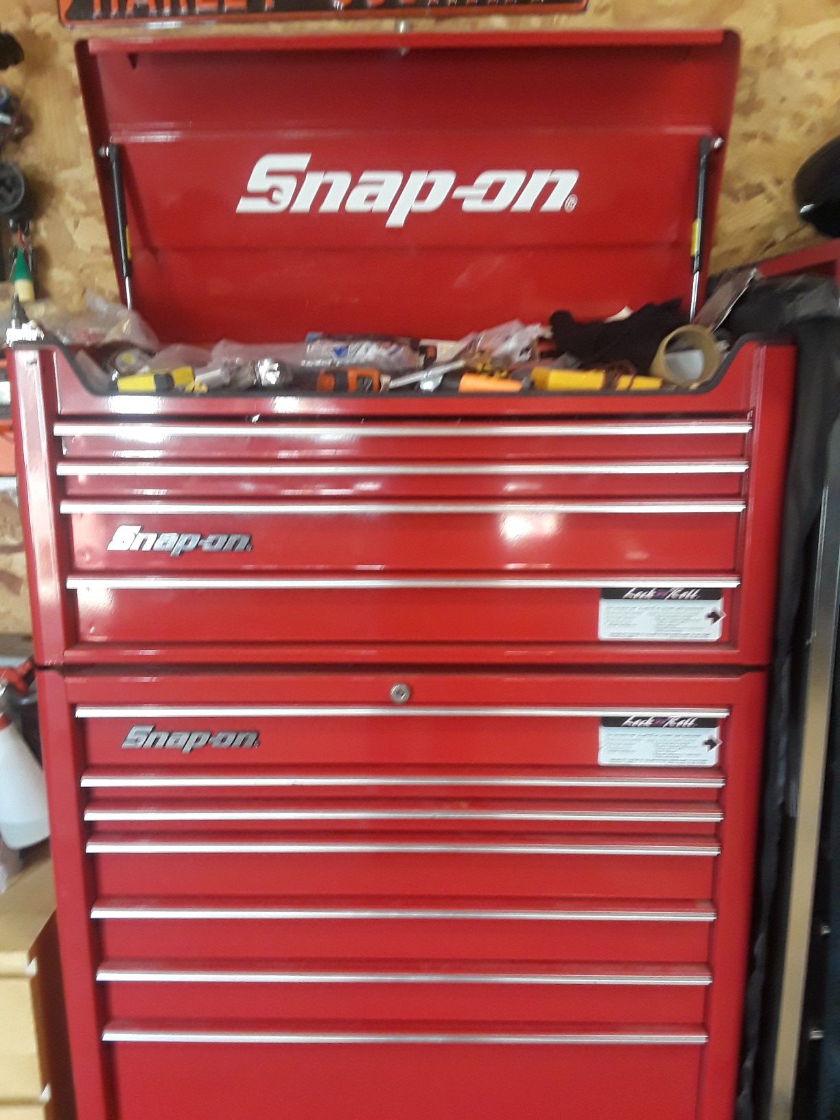 Snap-on tool box