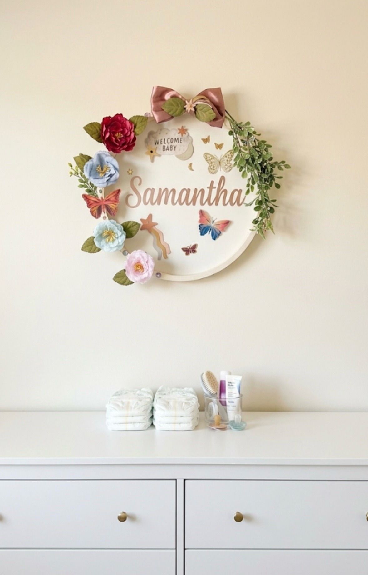 Custom wood Name Sign