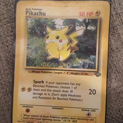 POKÉMON TCG Gotta Catch ‘Em All !!!! Pikachu 1st Edition 