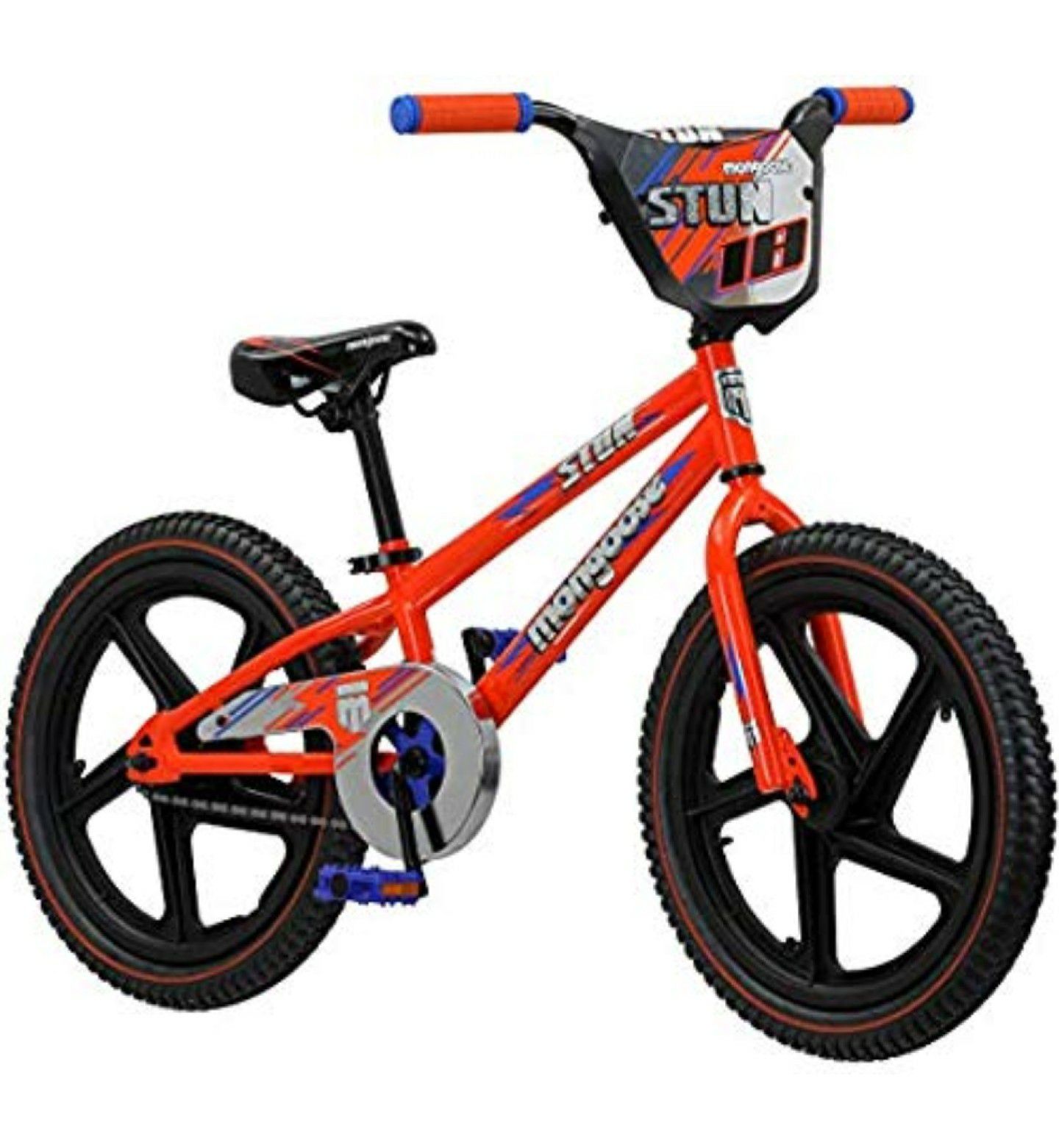 New Unopened Mongoose Stun Freestyle BMX Bike with Mag Wheels for Kids