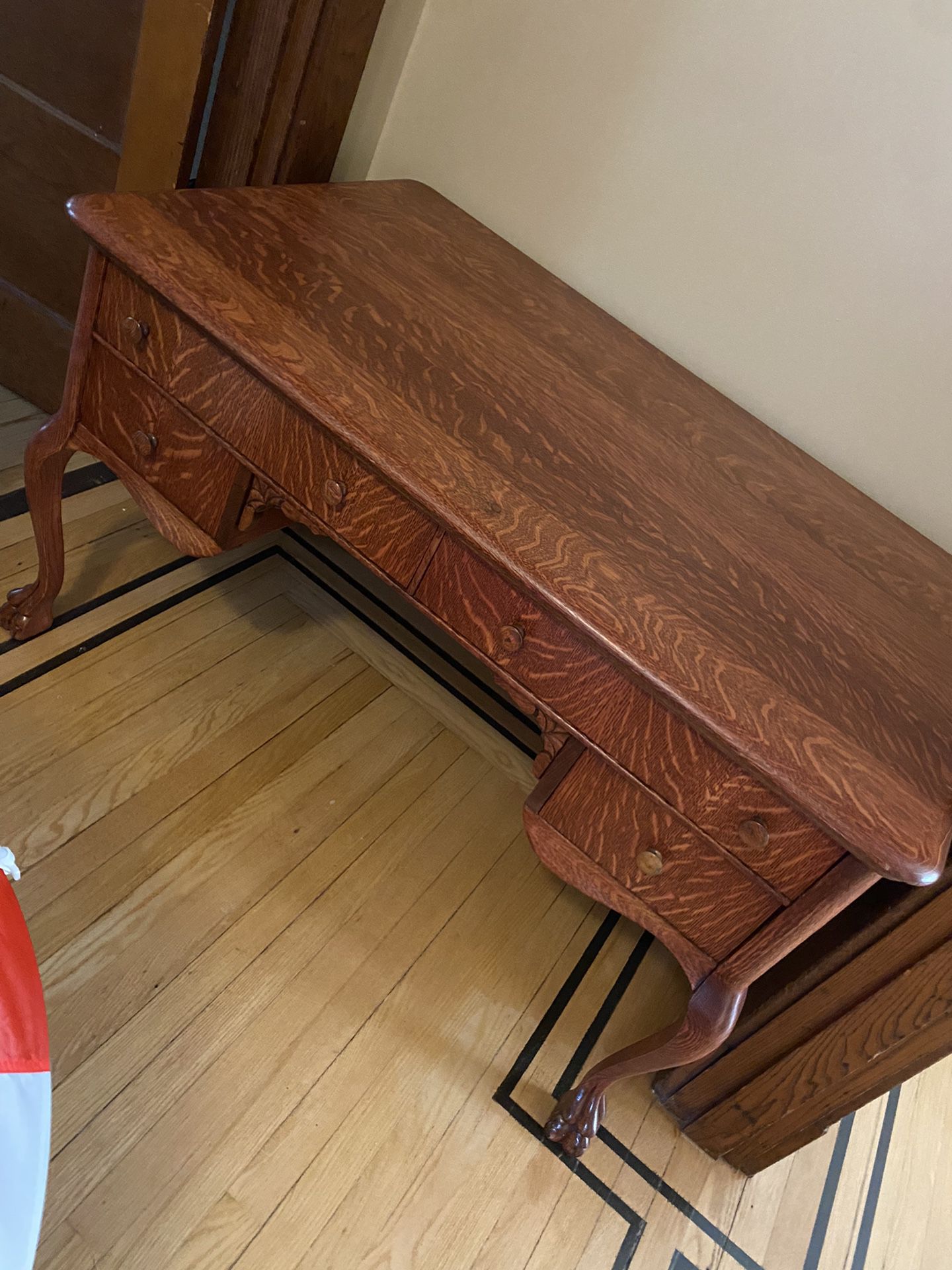 Newly Renovated Solid Wood Desk 