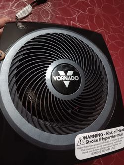 Black small heater