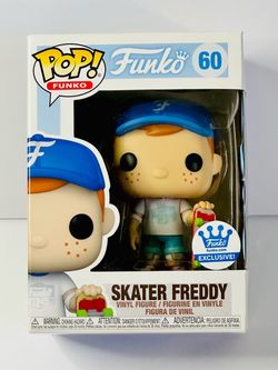 Funko Pop Skater Freddy #60 Freddy Funko Exclusive New Pop Protected