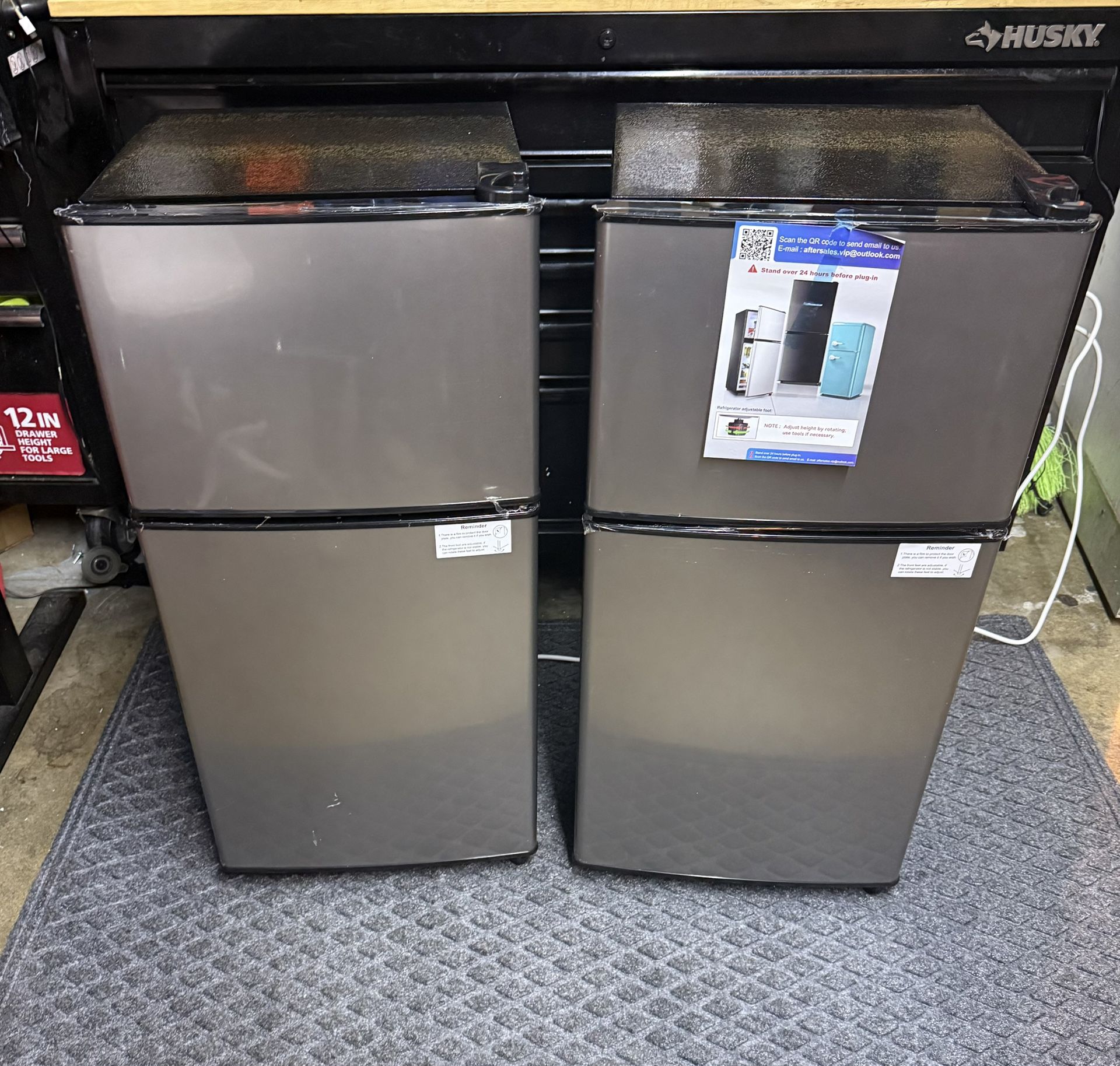 Fridge with Freezer, Double Door -New