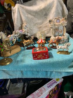 Carousel horses