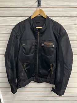Triumph Mesh Motorcycle Riding Jacket Men’s Size Large(A1G012274)