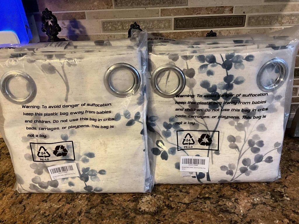 BGment Linen Curtains for Bedroom 52”W x 63” L (Pack of 2) Each Set $30
***I have 2 sets***