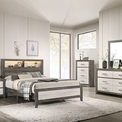 4 Pc Queen Bedroom Set