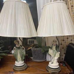 Vintage Porcelain Lamp - Leviton