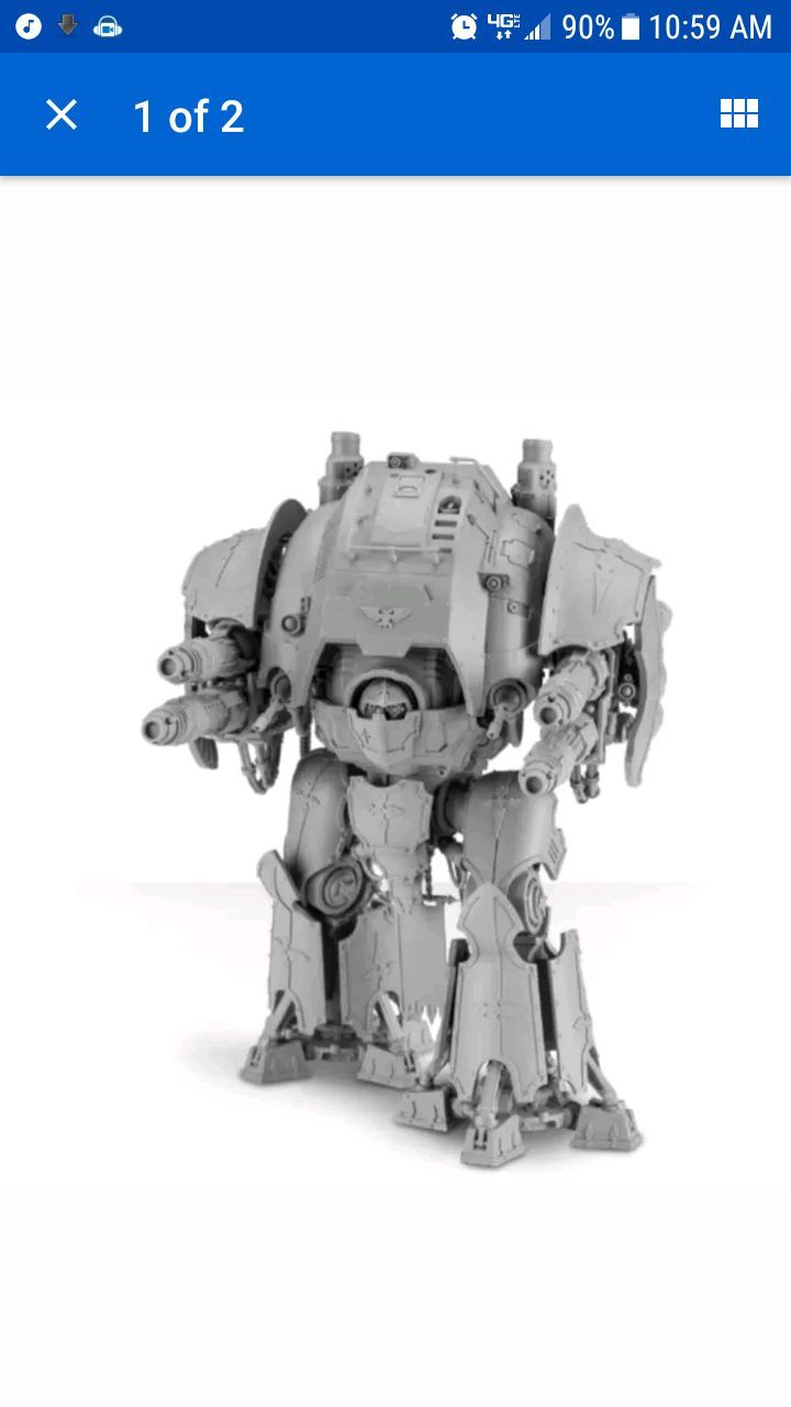 forgeworld ACASTUS KNIGHT PORPHYRION 40k