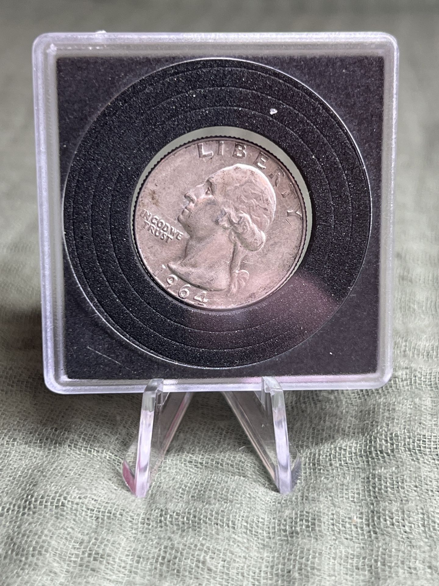 1964 Washington Quarter 