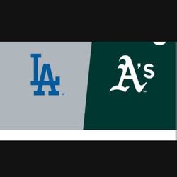 Dodgers Vs Oakland A’s