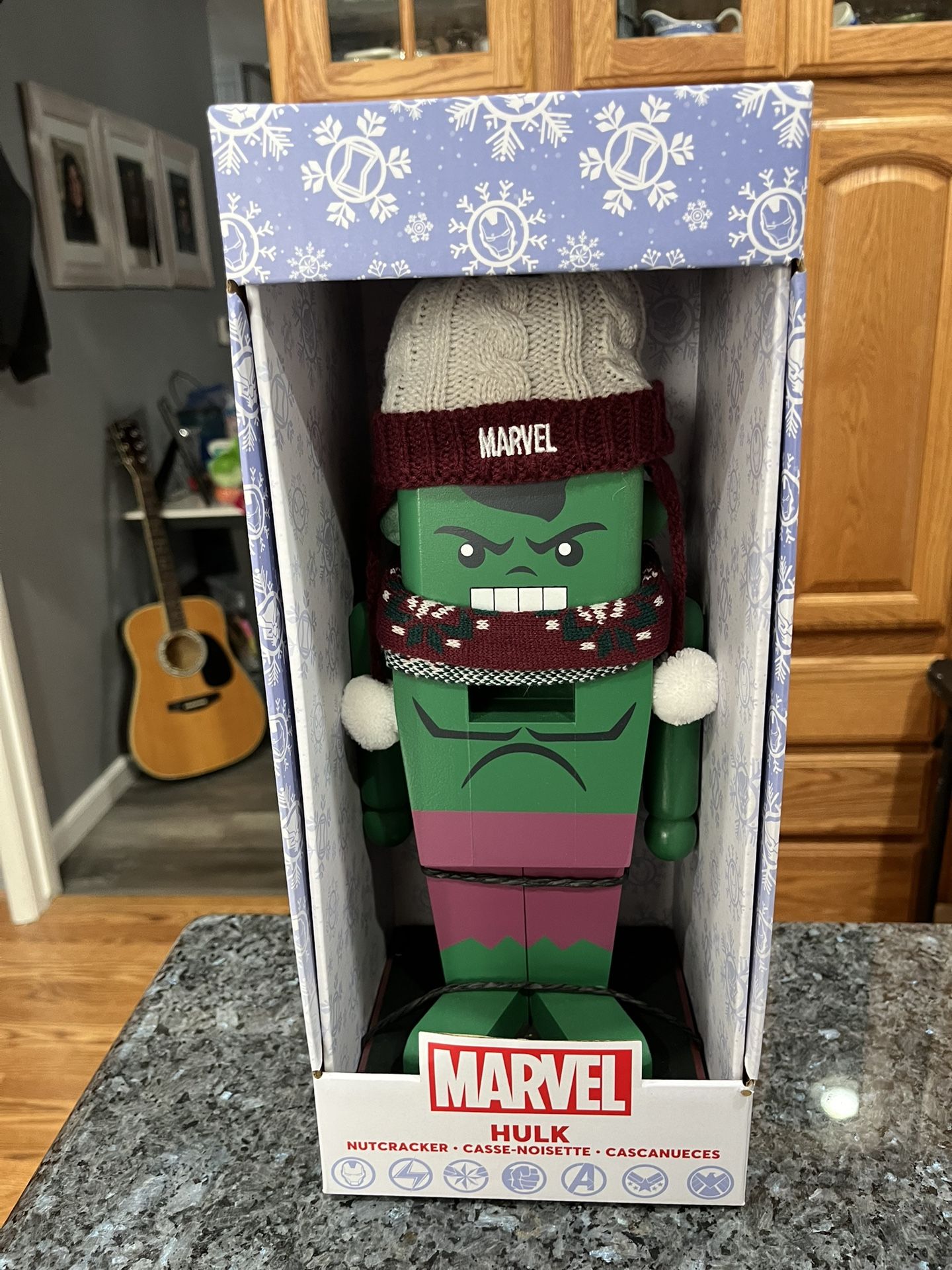 Disney Parks Christmas Holiday Marvel Avengers Green Hulk Nutcracker. Brand new in original Packaging