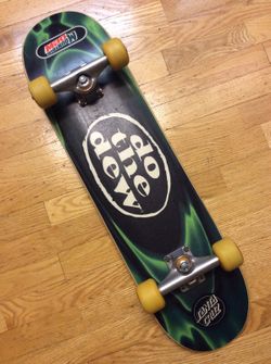 Santa Cruz "Mt Dew" Skateboard! Rare promo item!! New
