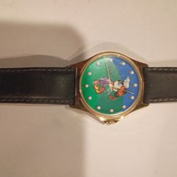 Jaz 1990 Mickey Mouse Golfing Vintage Watch *New*